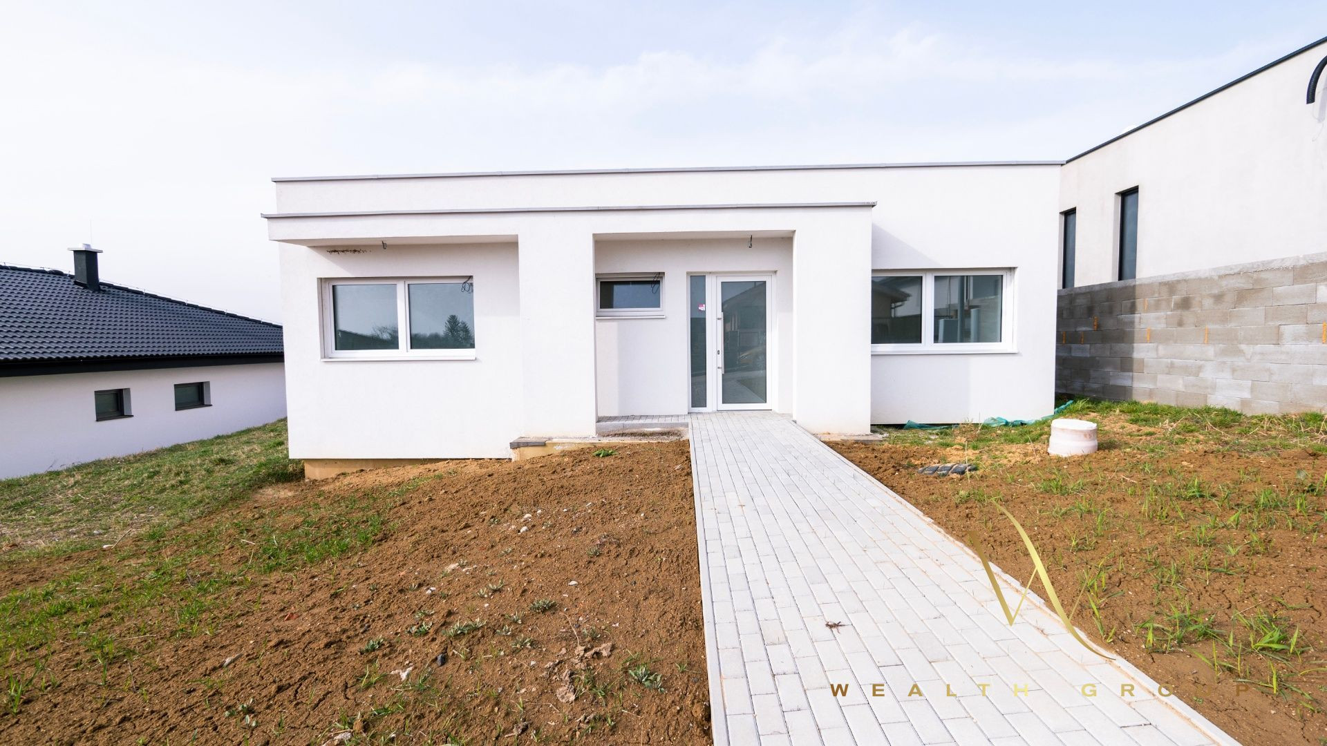 4 - izbová novostavba rodinného domu v obci Zvončín, na predaj