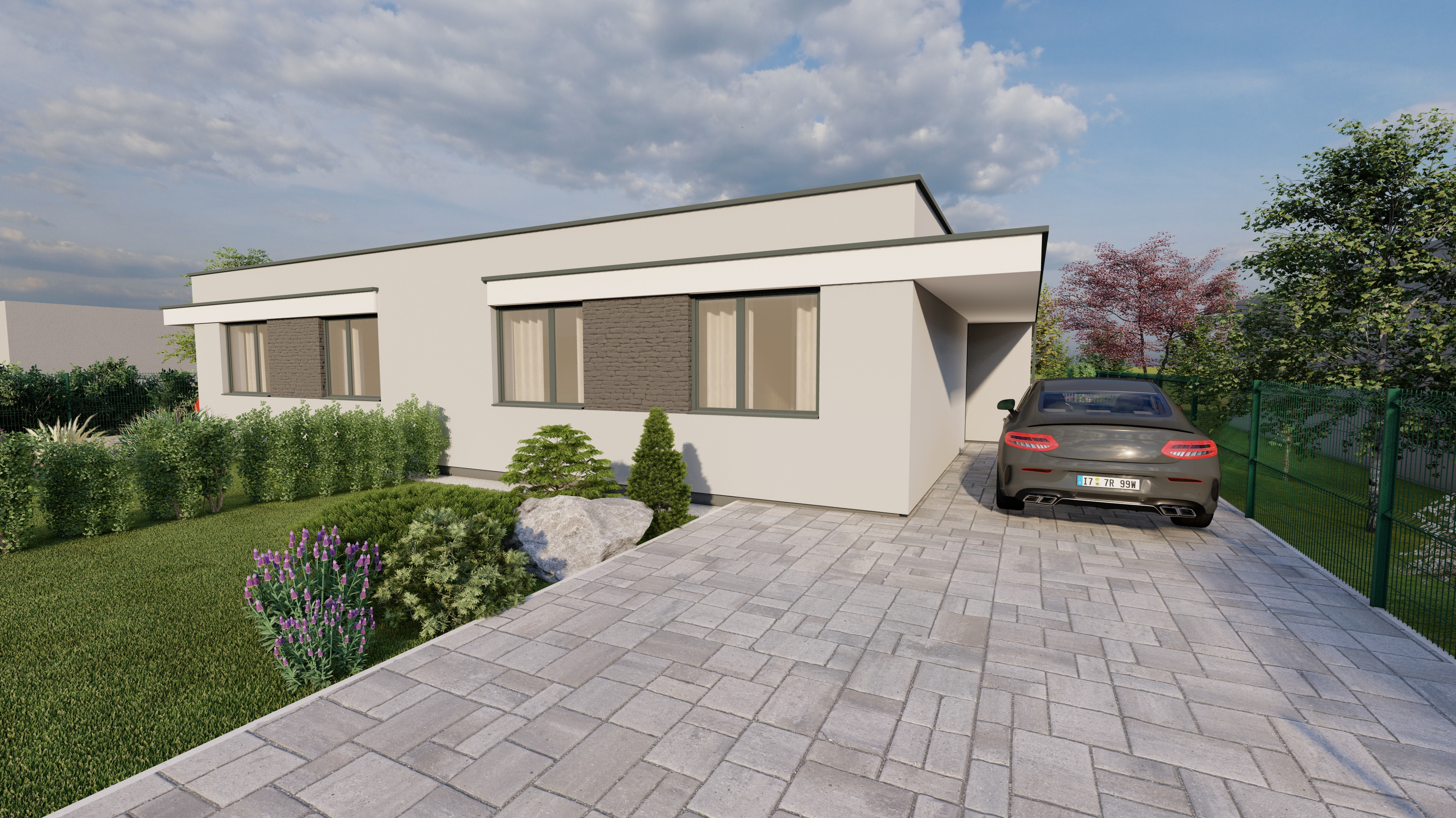 REZERVOVANÉ - Na predaj moderný 4-izbový rodinný dom s tepelným čerpadlom v obci Jablonec