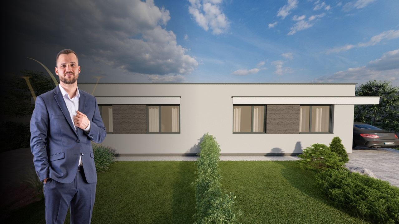 Na predaj moderný 4-izbový rodinný dom s tepelným čerpadlom v obci Jablonec