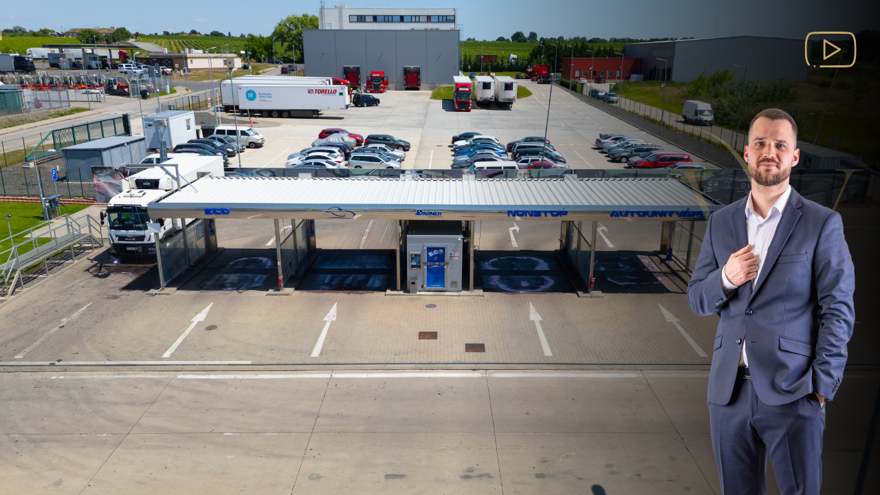 Na predaj zabehnutá samoobslušná autoumývarka