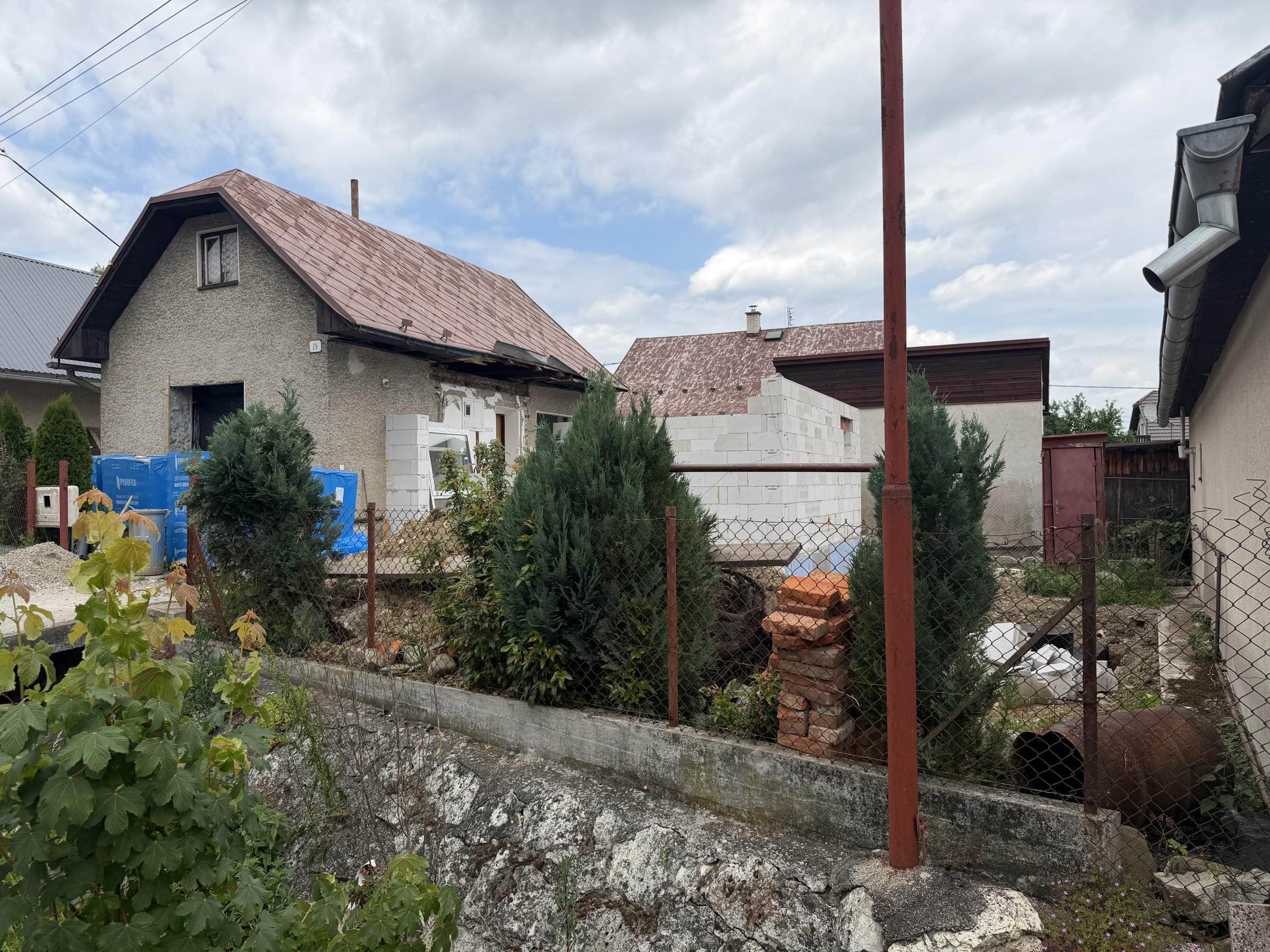 Na predaj rozostavaný dom, Rudinka