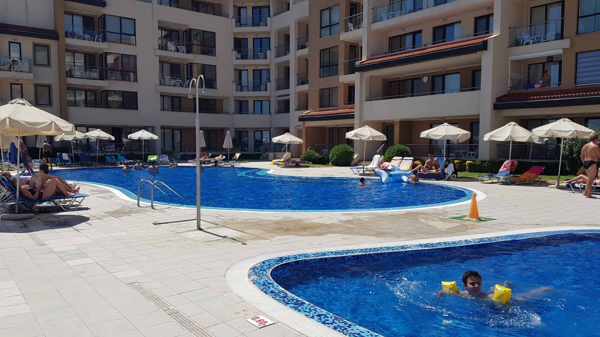 Na predaj apartmán -prvá línia  pri mori - Obzor, Bulharsko