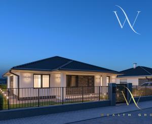 Kvetoslavov, okr. DS – na predaj POSLEDNÁ NOVOSTAVBA samostatného, 4i. tehlového RD – bungalov v súkromnej ulici, len 15 min. od Bratislavy