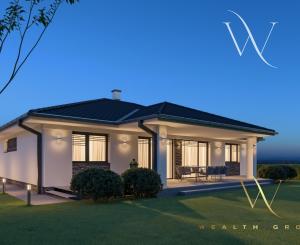 Kvetoslavov, okr. DS – na predaj POSLEDNÁ NOVOSTAVBA samostatného, 4i. tehlového RD – bungalov v súkromnej ulici, len 15 min. od Bratislavy