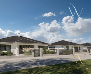 Kvetoslavov, okr. DS – POSLEDNÝ VOĽNÝ! - na predaj samostatná NOVOSTAVBA 5 izbového, tehlového RD – bungalov v súkromnej ulici, len 15 min. od Bratislavy