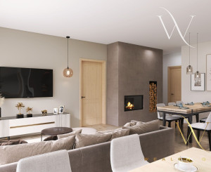 Kvetoslavov, okr. DS – POSLEDNÝ VOĽNÝ! - na predaj samostatná NOVOSTAVBA 5 izbového, tehlového RD – bungalov v súkromnej ulici, len 15 min. od Bratislavy