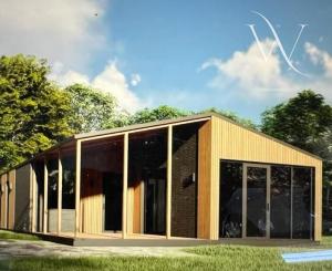 Na predaj dom v privátnej rekreačnej zóne pri jazere Vojka