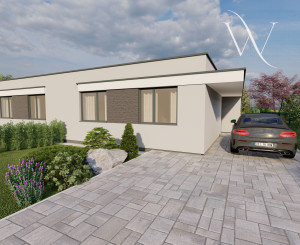 REZERVOVANÉ - Na predaj moderný 4-izbový rodinný dom s tepelným čerpadlom v obci Jablonec