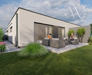 REZERVOVANÉ - Na predaj moderný 4-izbový rodinný dom s tepelným čerpadlom v obci Jablonec