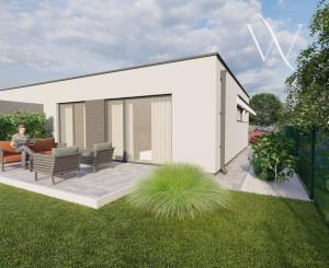 REZERVOVANÉ - Na predaj moderný 4-izbový rodinný dom s tepelným čerpadlom v obci Jablonec