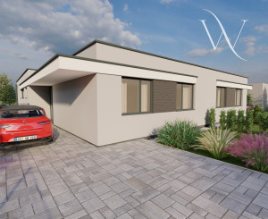 Na predaj moderný 4-izbový rodinný dom s tepelným čerpadlom v obci Jablonec