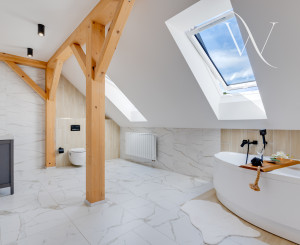 ZNIŽENÁ CENA - NA PREDAJ ekologická novostavba 4-izbového rodinného domu v Banskej Štiavnici