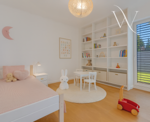 Tureň, okr. Senec – NA PREDAJ NOVOSTAVBA –  tehlový 4 izbový, samostatne stojací, nízkoenergetický rodinný dom