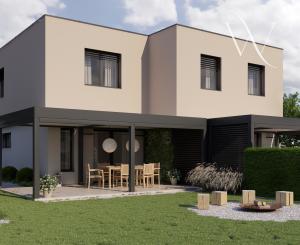 Na predaj nízkoenergetická novostavba 4-izbového rodinného domu