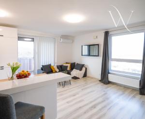 Na PREDAJ moderný 3-izbový byt s balkónom (87,56 m2) a dvoma garážovými státiami v novostavbe TAMMI, Bratislava Dúbravka