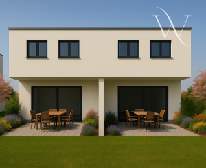 Na predaj 4-izbová novostavba s tepelným čerpadlom v obci Kráľová pri Senci