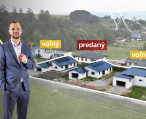 Na predaj moderné nízkoenergetické rodinné domy v obci Valča