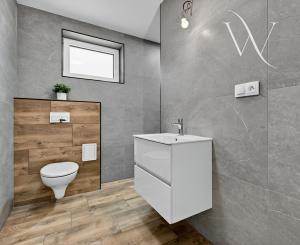 Na predaj moderný rodinný dom v tichej slepej uličke v obci Veľký Grob