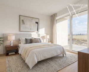 Veľkometrážny 2-izbový byt v novostavbe so záhradkou na predaj, Cífer-Pác