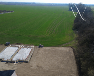 Na predaj exkluzívny stavebný pozemok na konci slepej ulice v obci Voderady