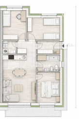Na predaj dva praktické moderné 4-izbové domy v slepej uličke v obci Voderady