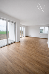 Veľkometrážny 2-izbový byt v novostavbe v štandarde so záhradkou na predaj, Cífer-Pác-posledný voľný