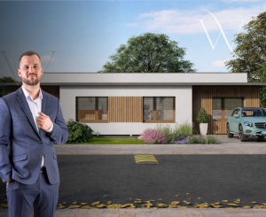 Na predaj dva praktické moderné 4-izbové domy v slepej uličke v obci Voderady