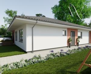 Na predaj nadštandardný moderný 4-izbový rodinný dom s garážou a tepelným čerpadlom, Hrubá Borša