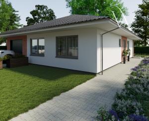 Na predaj nadštandardný moderný 4-izbový rodinný dom s garážou a tepelným čerpadlom, Hrubá Borša