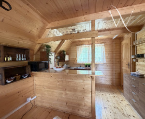 Záhradný dom vhodný na celoročné užívanie – Povina
