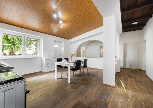 Na predaj 4 - izbový rodinný dom s rozľahlým pozemkom v obci Vlčkovce