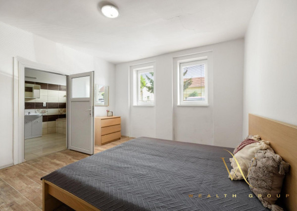 Na predaj 4 - izbový rodinný dom s rozľahlým pozemkom v obci Vlčkovce