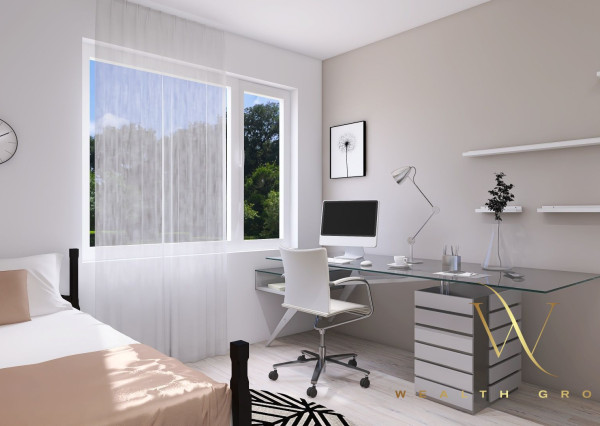 Kvetoslavov, okr. DS – na predaj samostatná NOVOSTAVBA 4 izbového, tehlového RD – bungalov v súkromnej ulici, len 15 min. od Bratislavy