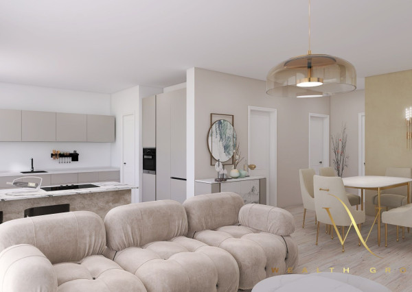 Kvetoslavov, okr. DS – na predaj samostatná NOVOSTAVBA 4 izbového, tehlového RD – bungalov v súkromnej ulici, len 15 min. od Bratislavy