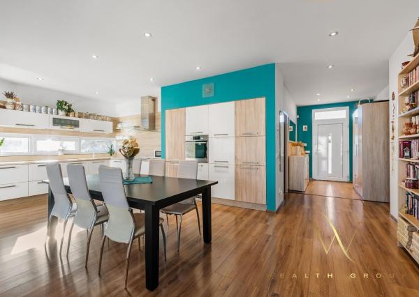 Senec, časť Malý Biel – na predaj nízkoenergetický, 4 izbový murovaný rodinný dom ul. Bazová