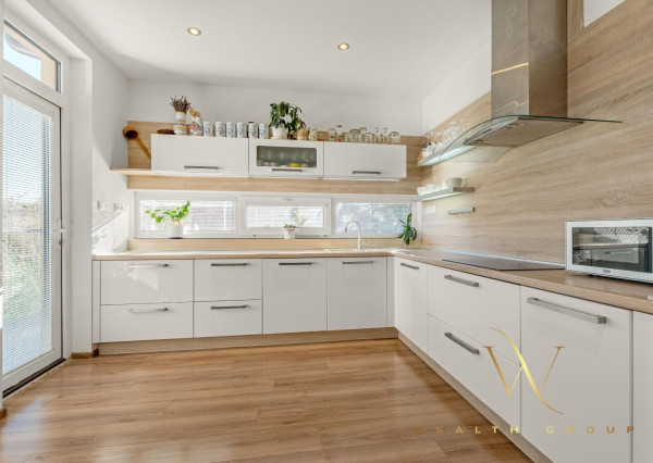 Senec, časť Malý Biel – na predaj nízkoenergetický, 4 izbový murovaný rodinný dom ul. Bazová