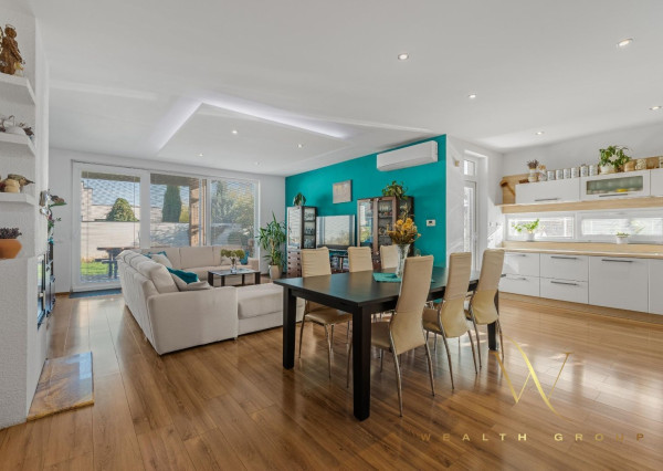 Senec, časť Malý Biel – na predaj nízkoenergetický, 4 izbový murovaný rodinný dom ul. Bazová