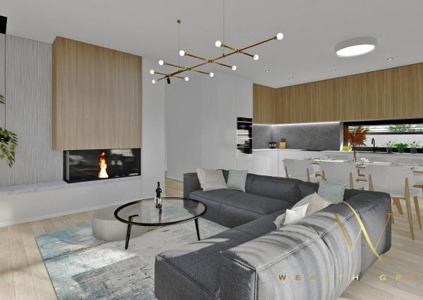 Jelka, okr. GA – POSLEDNÉ 2 RD VOĽNÉ! na predaj SKOLAUDOVANÉ samostatné, tehlové novostavby 4 izbových RD