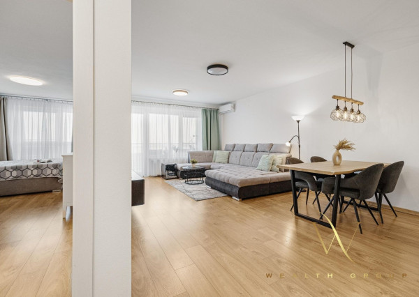 REZERVOVANÝ Senec (časť Senec Gardens) – na predaj novostavba 2 izbového nadšandardného bytu s parkovacím státim, loggiou a vlastným kúrením