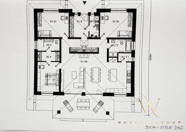 Kvetoslavov, okr. DS – na predaj POSLEDNÁ NOVOSTAVBA samostatného, 4i. tehlového RD – bungalov v súkromnej ulici, len 15 min. od Bratislavy