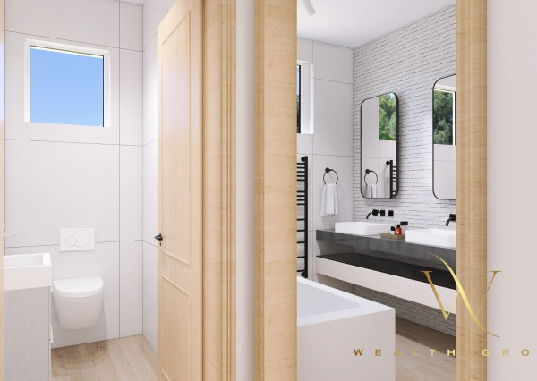 Kvetoslavov, okr. DS – POSLEDNÝ VOĽNÝ! - na predaj samostatná NOVOSTAVBA 5 izbového, tehlového RD – bungalov v súkromnej ulici, len 15 min. od Bratislavy