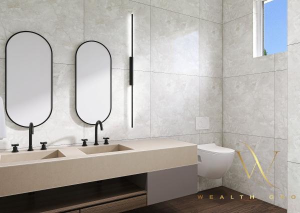 Kvetoslavov, okr. DS – na predaj samostatná NOVOSTAVBA 4 izbového, tehlového RD – bungalov v súkromnej ulici, len 15 min. od Bratislavy