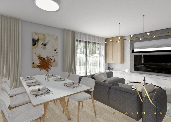 Jelka, okr. GA – POSLEDNÉ 2 RD VOĽNÉ! na predaj SKOLAUDOVANÉ samostatné, tehlové novostavby 4 izbových RD