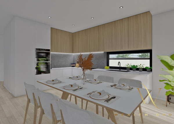 Jelka, okr. GA – POSLEDNÉ 2 RD VOĽNÉ! na predaj SKOLAUDOVANÉ samostatné, tehlové novostavby 4 izbových RD