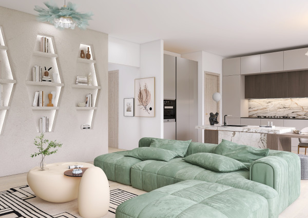 4 - izbová novostavba rodinného domu v obci Zvončín, na predaj