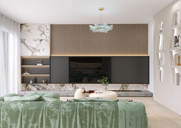 4 - izbová novostavba rodinného domu v obci Zvončín, na predaj