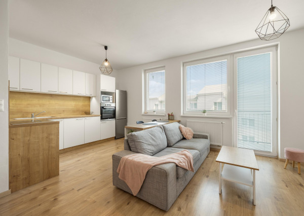 Krásny a moderný 1,5-izbový byt v Slovenskom Grobe