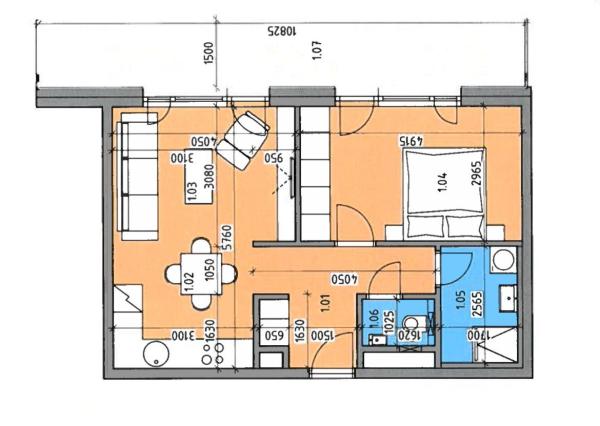 PPRENÁJOM Exkluzívny, komplet zariadený 2 izbový byt s loggiou a parkovacím státím, J. Langoša BORY PROMENÁDA, Bratislava