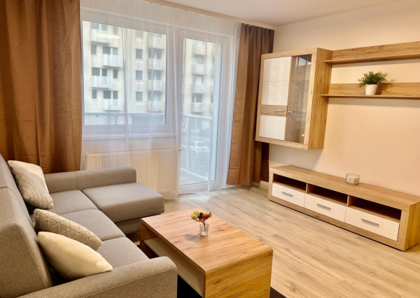 PRENAJATÝ Nový 2 izbový byt v Novostavbe Ovocné Sady s parkovaním