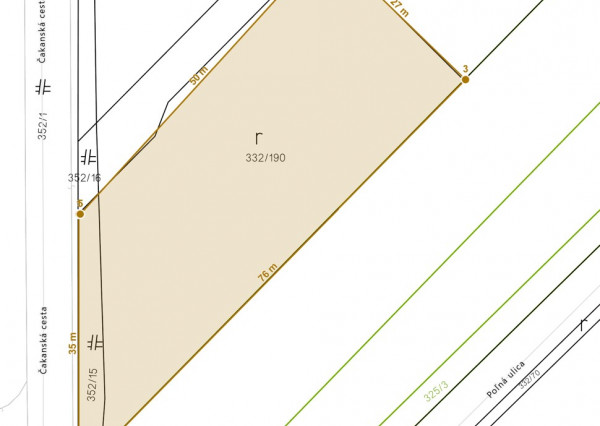 Pozemok na výstavbu RD